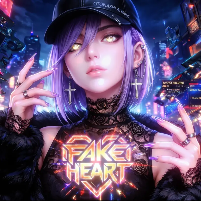 OTONASHI AI Music Third Album「FAKE HEART」