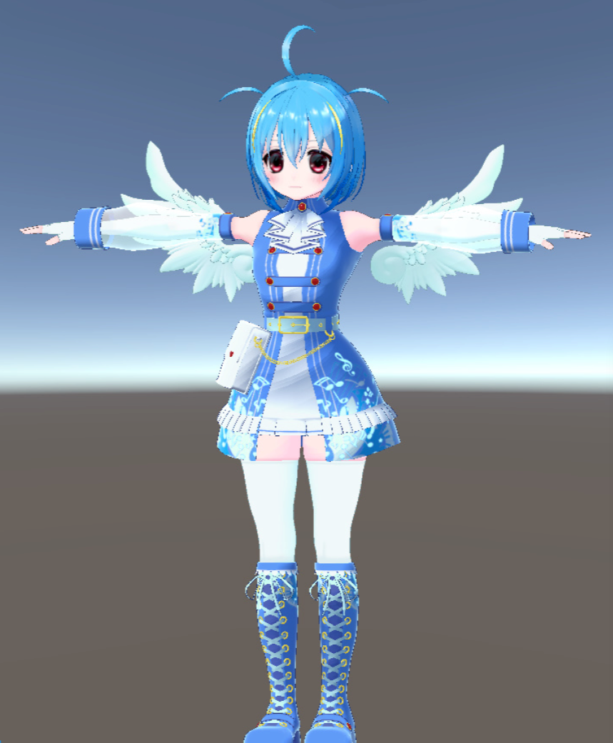 VTuber 叶 響 3Dアバター制作